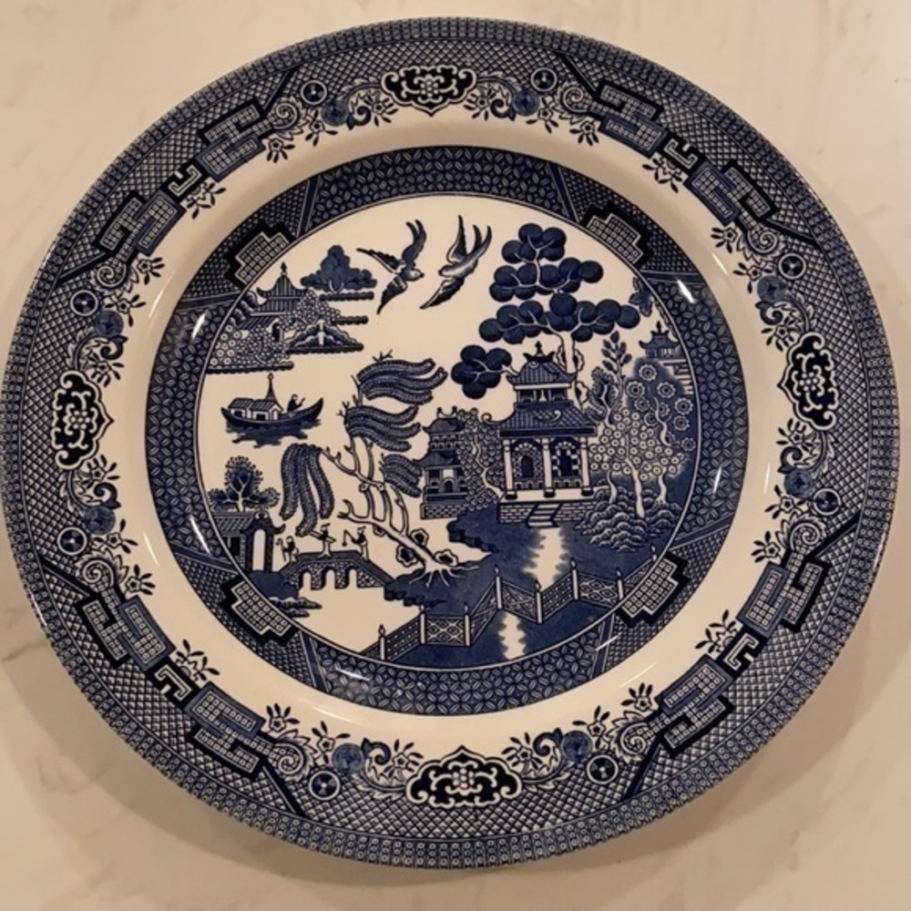 Churchill Willow Glass Plate